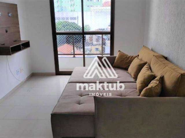 Apartamento com 3 dormitórios à venda, 76 m² por R$ 419.000,00 - Vila Príncipe de Gales - Santo André/SP