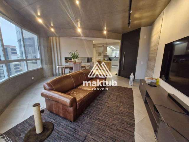 Apartamento com 3 dormitórios à venda, 110 m² por R$ 1.320.000,00 - Jardim - Santo André/SP