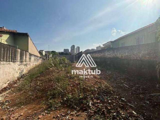 Terreno à venda, 400 m² por R$ 1.260.000,00 - Santa Maria - Santo André/SP