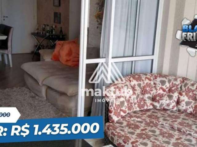 Apartamento com 3 dormitórios à venda, 126 m² por R$ 1.435.000,00 - Vila Gilda - Santo André/SP