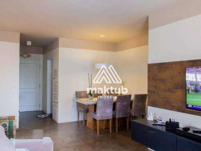 Apartamento com 3 dormitórios à venda, 112 m² por R$ 730.000,00 - Campestre - Santo André/SP