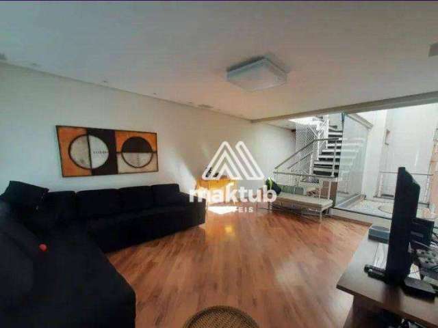 Sobrado com 3 dormitórios à venda, 180 m² por R$ 1.050.000,00 - Jardim Bela Vista - Santo André/SP