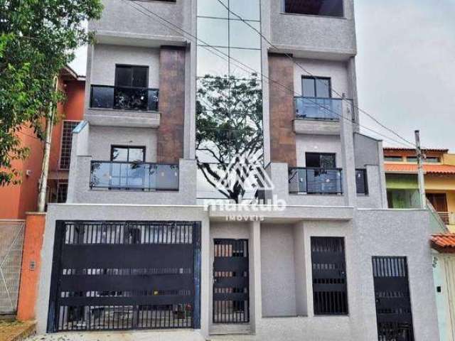 Cobertura com 2 dormitórios à venda, 89 m² por R$ 480.000,00 - Vila Assunção - Santo André/SP