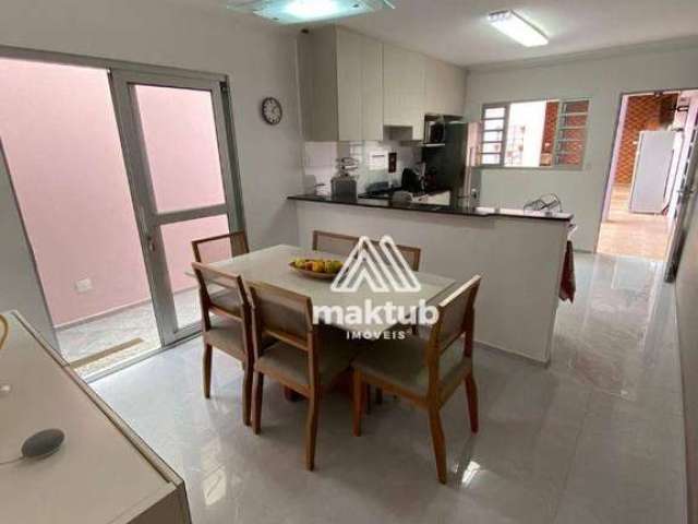 Sobrado com 3 dormitórios à venda, 182 m² por R$ 765.000,00 - Jardim Stella - Santo André/SP