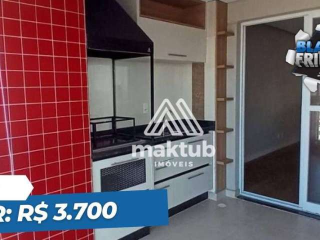 Apartamento com 3 quartos para alugar, 91 m² - Vila Assunção - Santo André/SP