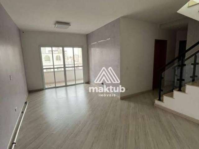 Apartamento Duplex com 3 dormitórios para alugar, 200 m² por R$ 7.203,00/mês - Jardim Portugal - São Bernardo do Campo/SP