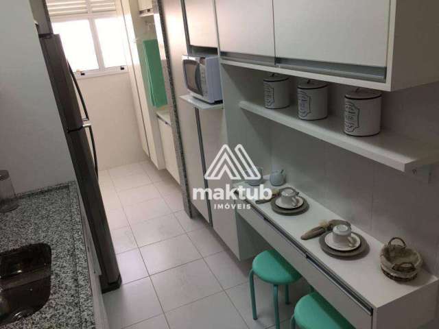 Apartamento Pronto , com 3 dormitórios à venda, 86 m² por R$ 809.000 - Vila Alzira - Santo André/SP