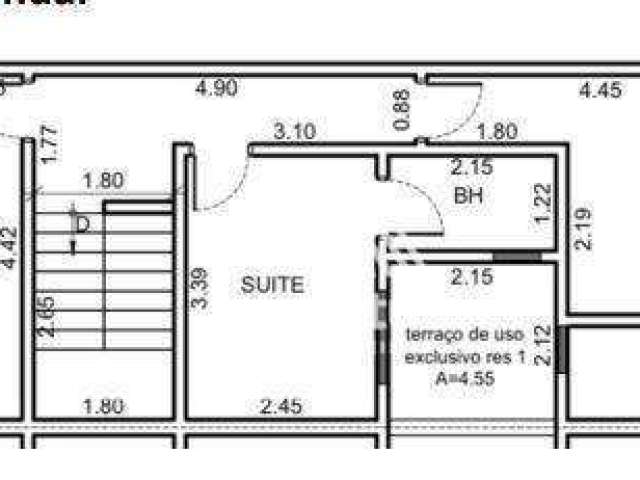 Sobrado com 3 dormitórios à venda, 112 m² por R$ 869.000,00 - Vila Pires - Santo André/SP