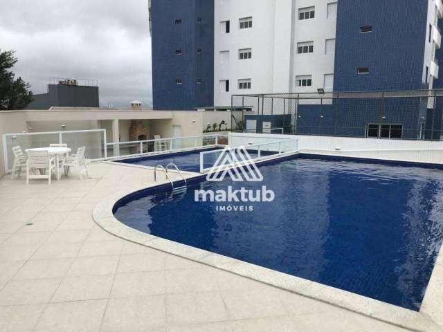 Apartamento Pronto com 3 dormitórios à venda, 86 m² por R$ 809.000 - Vila Alzira - Santo André/SP