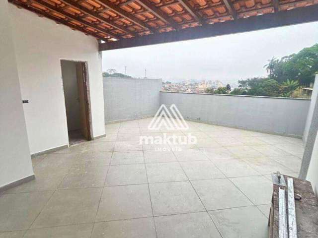 Cobertura com 2 dormitórios à venda, 88 m² por R$ 340.000,00 - Vila Suíça - Santo André/SP