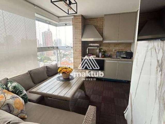 Apartamento com 4 dormitórios à venda, 139 m² por R$ 1.484.000,00 - Jardim - Santo André/SP