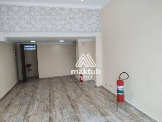 Salão para alugar, 41 m² por R$ 2.267,00/mês - Centro - Santo André/SP