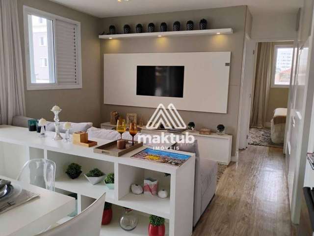 Apartamento com 3 dormitórios à venda, 59 m² por R$ 419.900,00 - Campestre - Santo André/SP