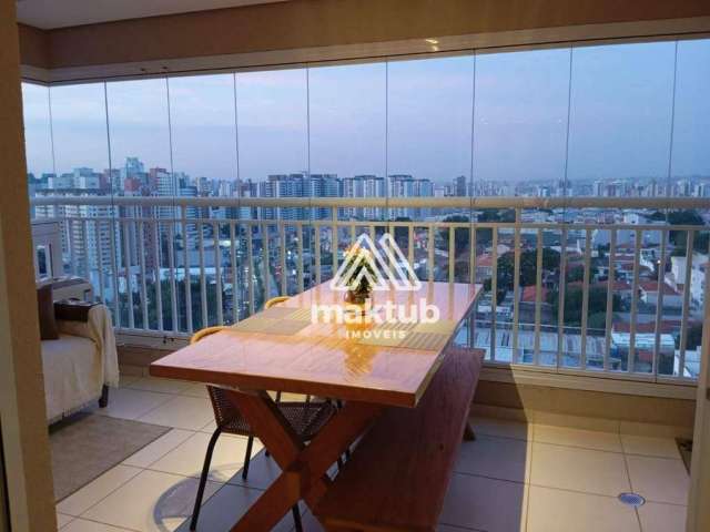 Apartamento com 3 dormitórios à venda, 90 m² por R$ 954.000,00 - Vila Apiaí - Santo André/SP