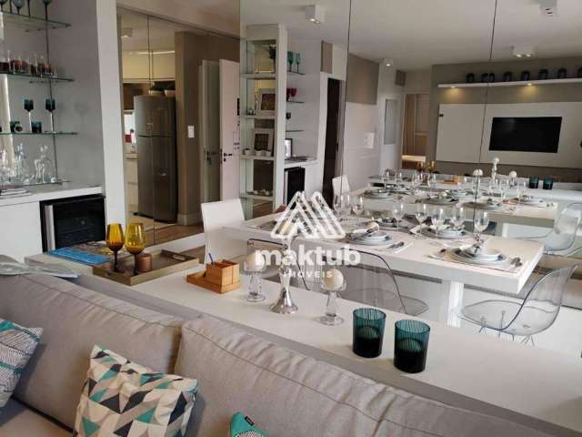 Apartamento com 3 dormitórios à venda, 59 m² por R$ 525.200,00 - Campestre - Santo André/SP