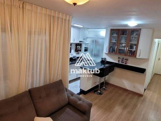 Apartamento com 2 dormitórios à venda, 52 m² por R$ 410.000,00 - Vila Assunção - Santo André/SP