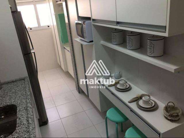 Apartamento com 3 dormitórios à venda, 86 m² por R$ 759.000 - Vila Alzira - Santo André/SP