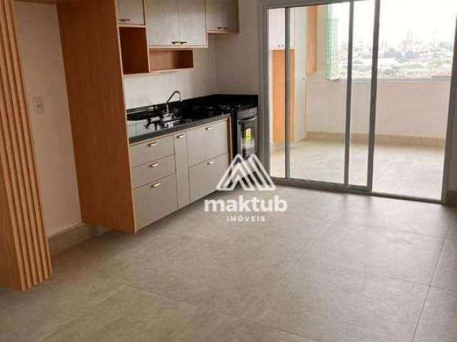 Apartamento com 2 dormitórios para alugar, 68 m² por R$ 3.623,41/mês - Parque das Nações - Santo André/SP