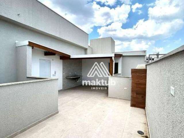 Cobertura com 2 dormitórios à venda, 103 m² por R$ 550.000,00 - Santa Maria - Santo André/SP