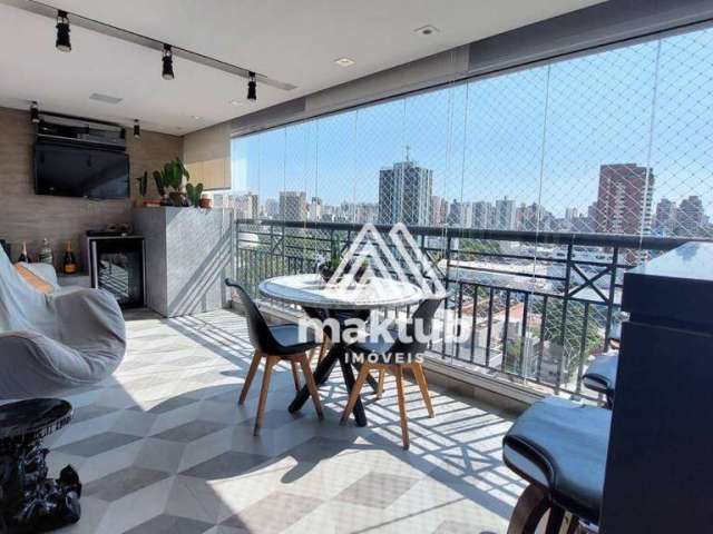 Apartamento com 3 dormitórios à venda, 165 m² por R$ 2.770.000,00 - Jardim - Santo André/SP