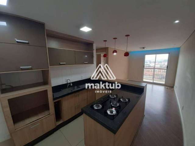 Apartamento à venda, 55 m² por R$ 350.000,00 - Vila Homero Thon - Santo André/SP