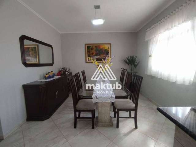 Sobrado com 3 dormitórios à venda, 199 m² por R$ 848.000,00 - Vila Pires - Santo André/SP