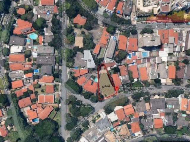 Venda | Terreno 974m² - Alto da Lapa