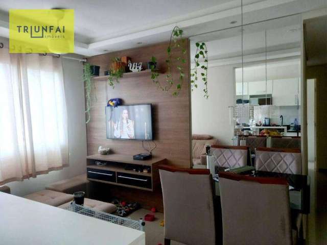 Apartamento com 2 dormitórios à venda, 47 m² por R$ 215.000,00 - Condomínio Parque Sicília - Votorantim/SP