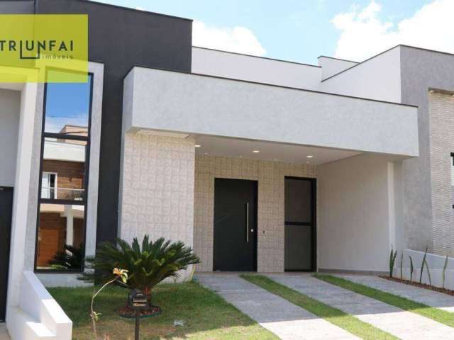 Casa com 3 dormitórios à venda, 118 m² por R$ 710.000,00 - Condomínio Terras de São Francisco - Sorocaba/SP