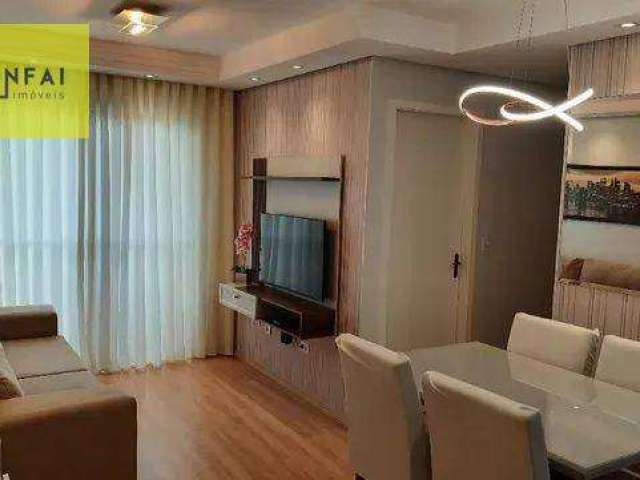 Apartamento com 2 dormitórios à venda, 51 m² por R$ 383.000,00 - Jardim São Carlos - Sorocaba/SP