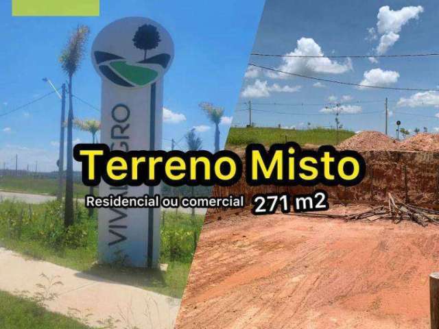 Terreno à venda, 271 m² por R$ 250.000,00 - Residencial Vivalegro Votorantim - Votorantim/SP