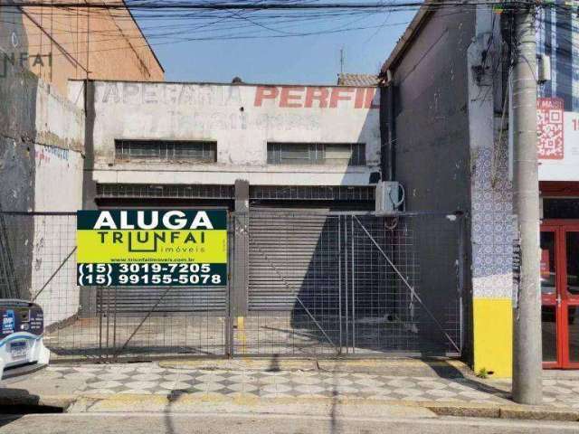 Salão para alugar, 153 m² por R$ 5.000/mês - Vila Hortência - Sorocaba/SP