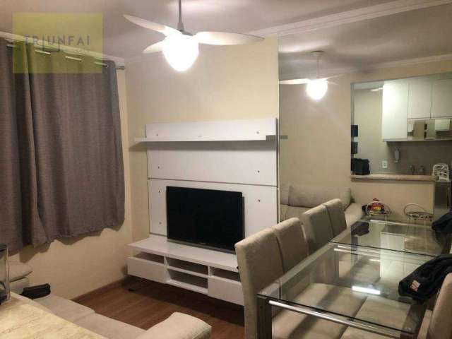 Apartamento com 2 dormitórios à venda, 49 m² por R$ 280.000,00 - Condomínio Parque Sicília - Votorantim/SP