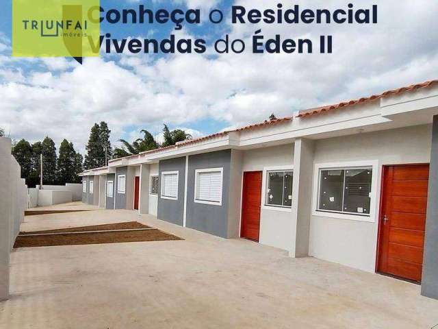 Casa com 2 dormitórios à venda, 46 m² por R$ 225.000,00 - Jardim das Azaléias - Sorocaba/SP