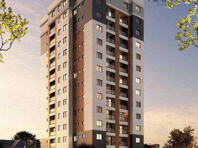 Apartamento com 2 dormitórios à venda, 51 m² por R$ 353.000,00 - Pinheirinho - Curitiba/PR