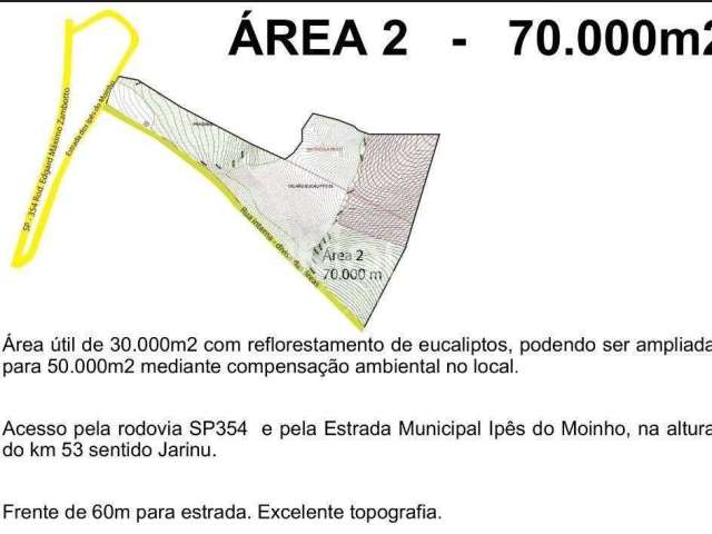 Área À Venda, 70000 M² Por R$ 3.577.700,00 - Moinho - Campo Limpo Paulista/Sp