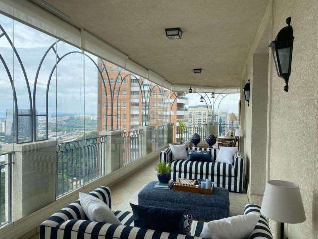 Apartamento com 3 quartos à venda na Estrada Carlos Queiroz Telles, Jardim Fonte do Morumbi, São Paulo, 260 m2 por R$ 3.600.000