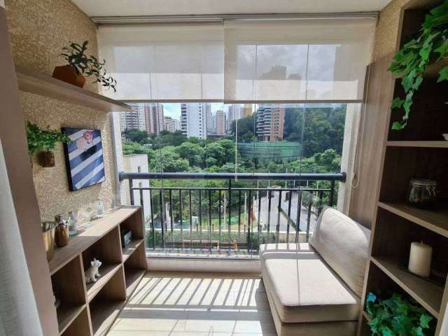 Apartamento com 3 quartos à venda na Rua Doutor Luiz Migliano, Morumbi, São Paulo, 64 m2 por R$ 480.000