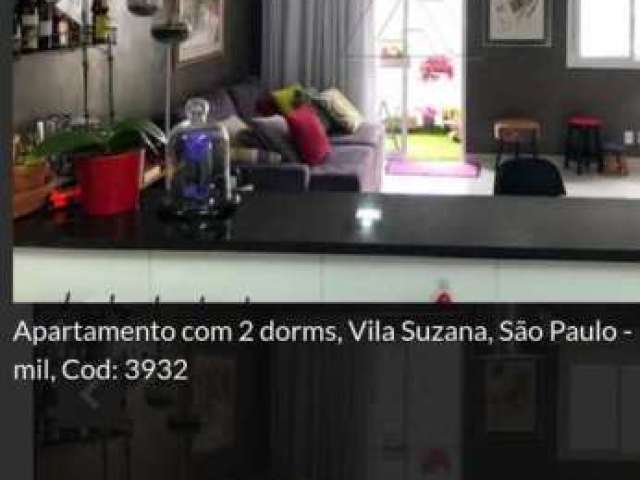 Apartamento com 2 quartos à venda na Rua Elizabeth Barbegian Baldinato, Vila Suzana, São Paulo por R$ 550.000