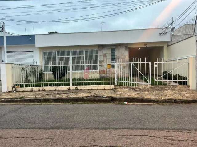 Casa térrea para locação ou venda, bairro jardim cica, jundiaí