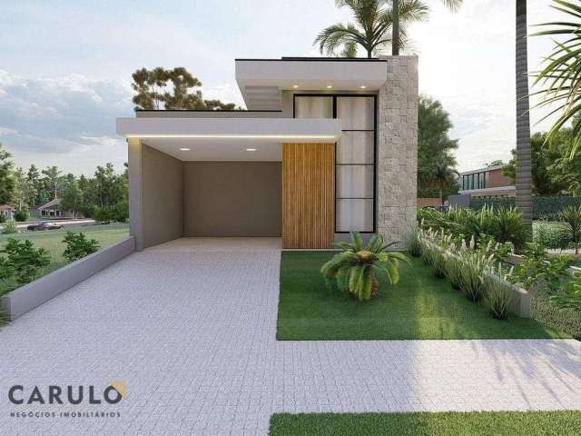 Casa com 3 dormitórios à venda, 140 m² por R$ 1.040.000,00 - Vila Monte Alegre - Paulínia/SP