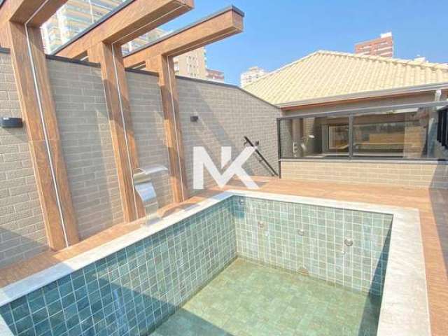 Sobrado triplex, 4 dorm, sacada, piscina, churrasqueira, garagem - guilhermina