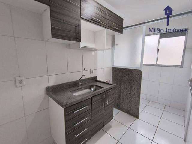 Apartamento 2 dormitórios à venda, 47 m² - Condomínio Parque Sicília - Vossoroca - Votorantim/SP