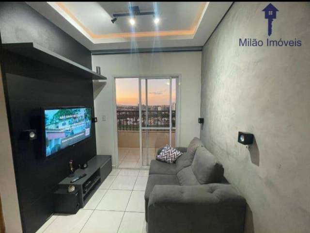 Apartamento 2 dormitórios para locação, 52 m² - Villa Sunset - Bairro da Vossoroca - Sorocaba/SP