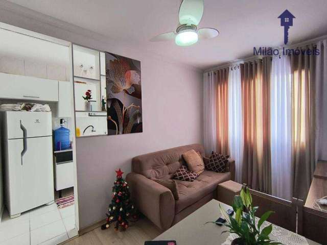 Apartamento 2 dormitórios à venda, 47 m²  - Condomínio Parque Sicília - Vossoroca - Votorantim/SP