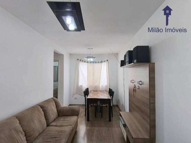 Apartamento mobiliado 2 dormitórios à venda, 47 m² - Condomínio Parque Sicília - Vossoroca - Votorantim/SP