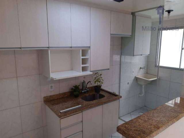 Apartamento 2 dormitórios para locação, 47 m² - Condomínio Parque Sicília - Parque Campolim - Votorantim/SP