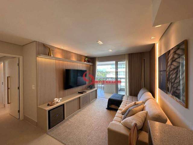 Apartamento com 3 dormitórios à venda, 111 m² por R$ 3.200.000,00 - Riviera - Módulo 8 - Bertioga/SP