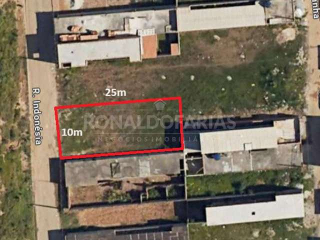 Terreno de 250m² a venda na região da Vila São José.