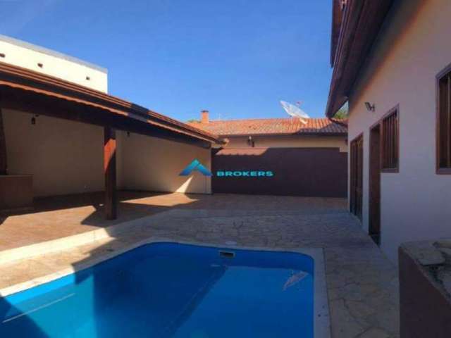 Casa C/ 3 Dorms, Amplo Quintal com Piscina e Churrasqueira, Louveira SP